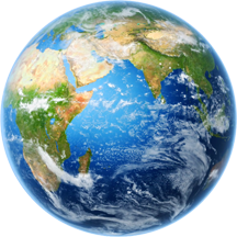 world map